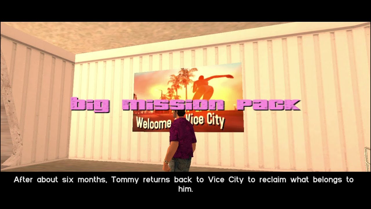 GTA Vice City 2024 New Mission Pack