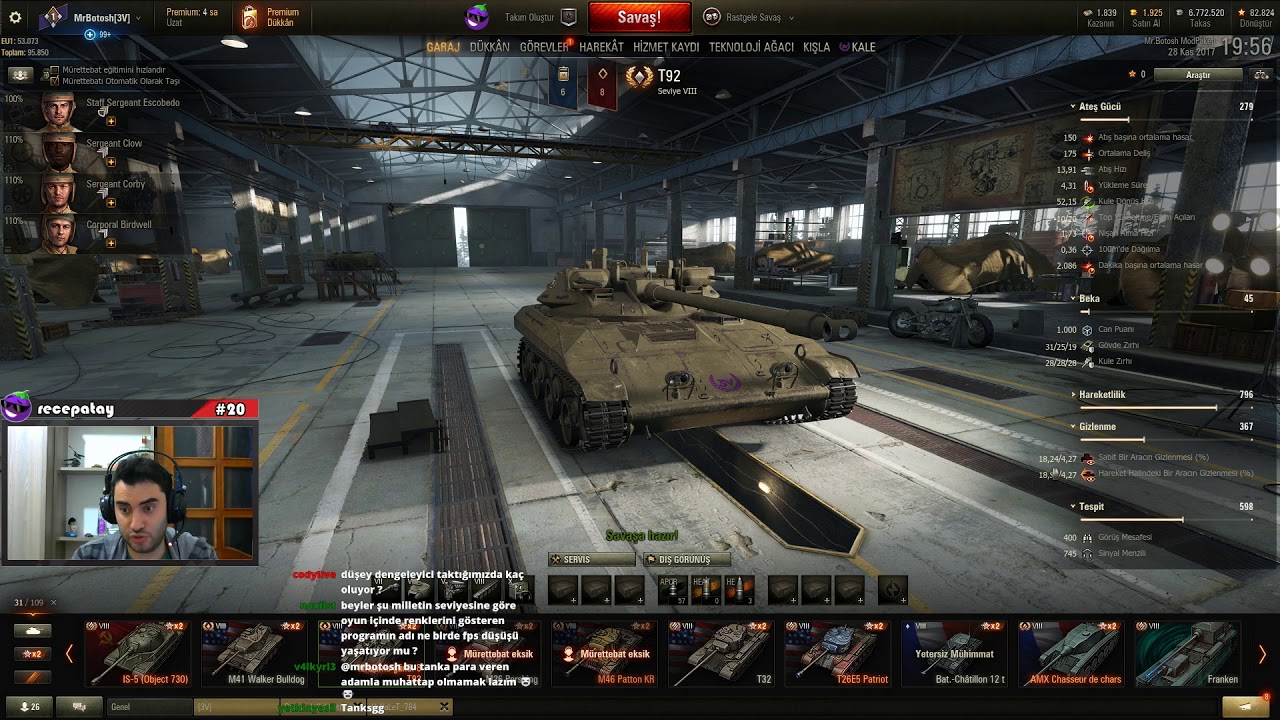 World of Tanks || T92 Light Tank İncelemesi