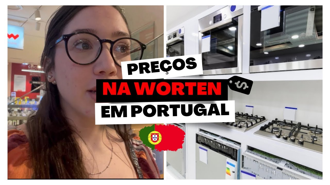 COMO MOBILIAR SUA CASA EM PORTUGAL 🇵🇹 | PREÇO DOS ELETRODOMÉSTICOS E MÓBILE