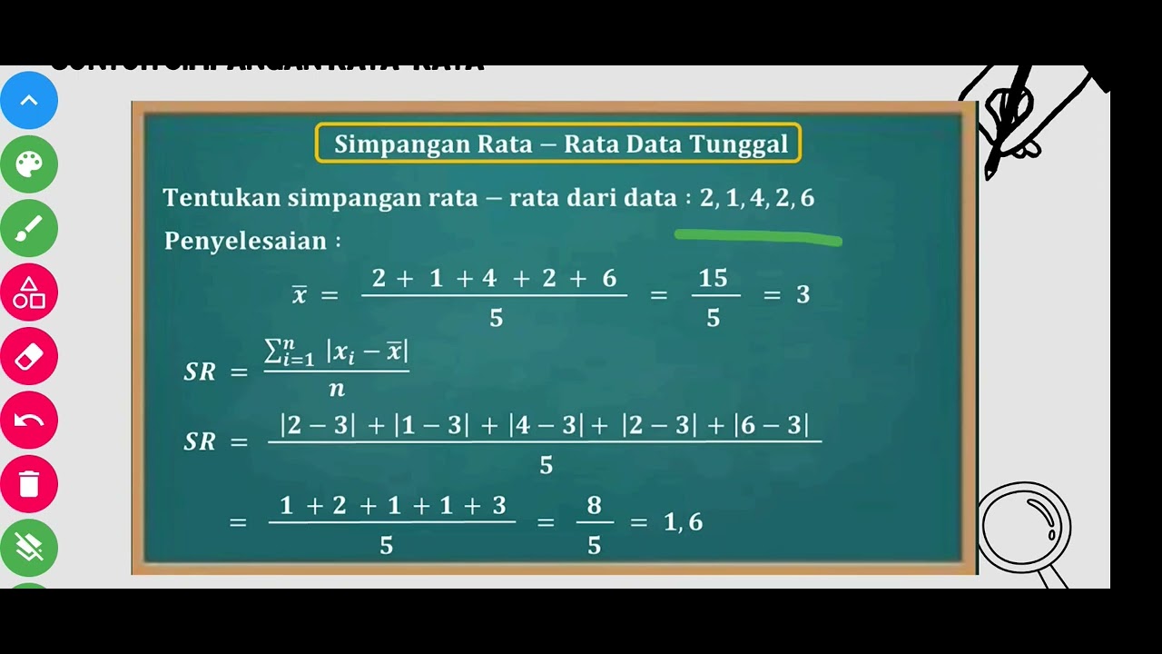 Simpangan rata-rata 