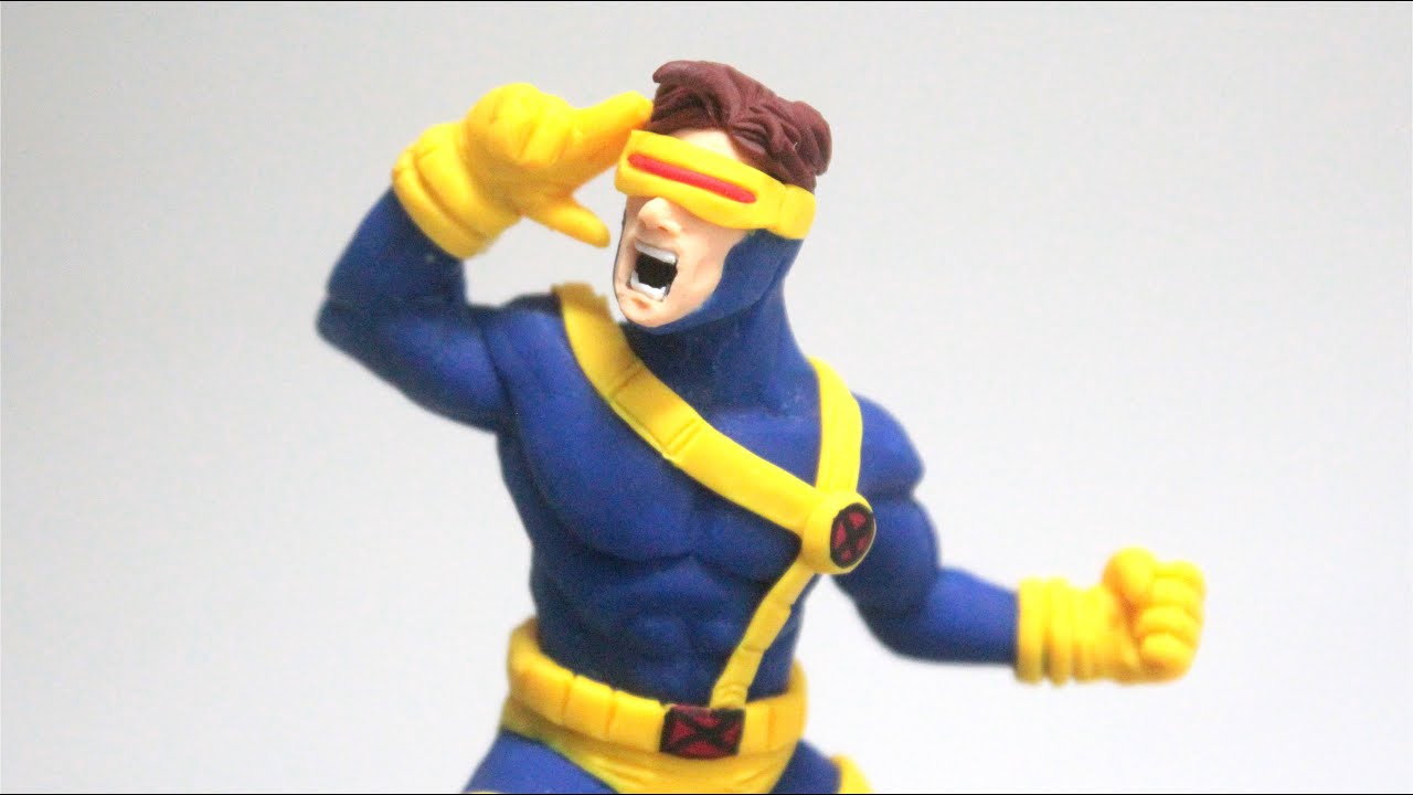 Making CYCLOPS with polymer clay | X-MEN 97