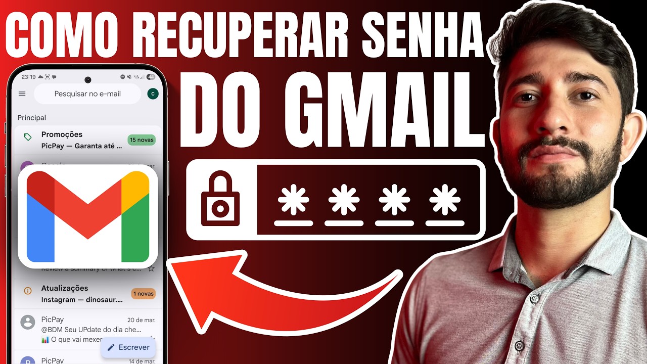 Como Recuperar a Senha do GMAIL