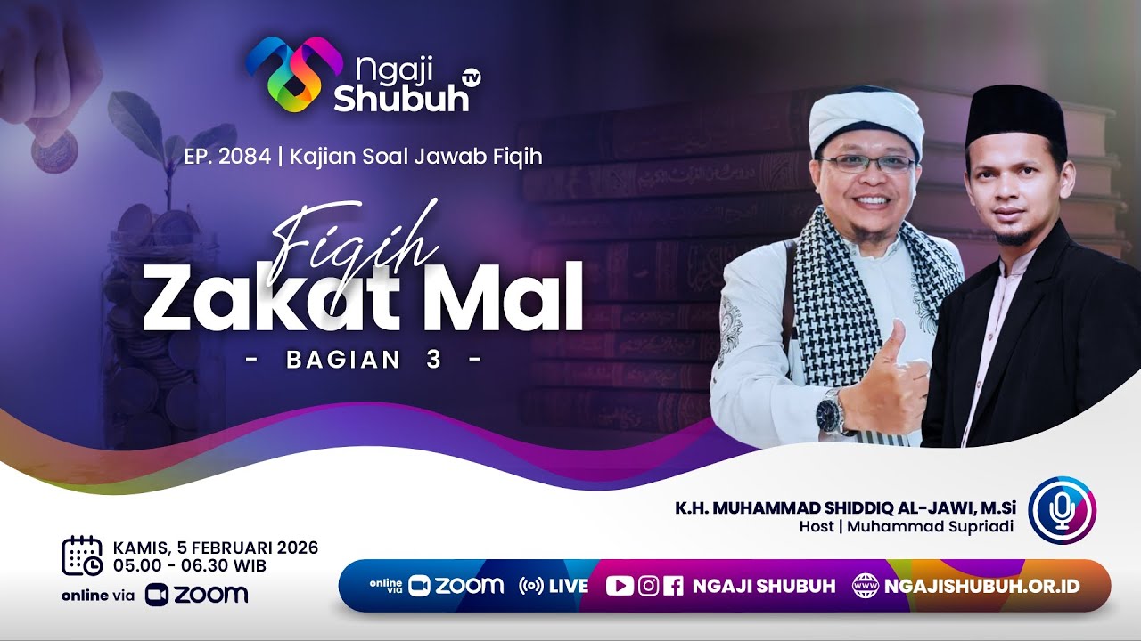 FIQIH ZAKAT MAL (Bagian 3) ~ Kajian Soal Jawab Fiqih