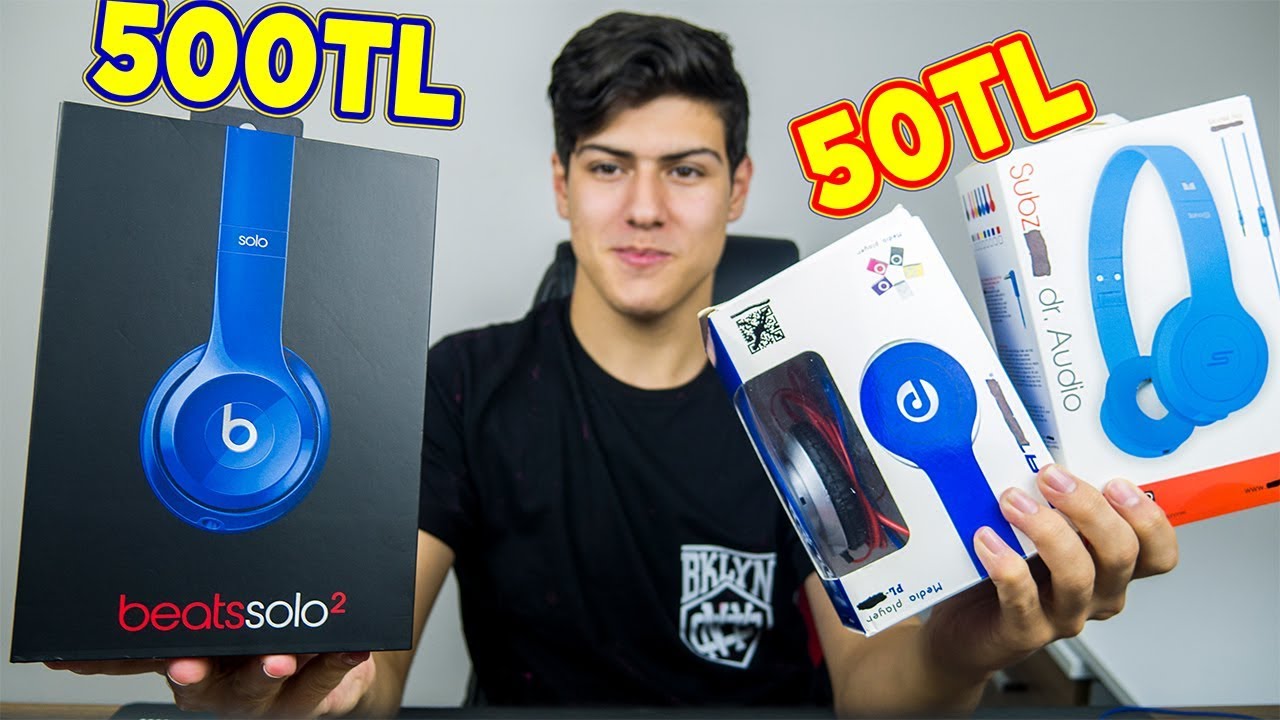 500TL vs 50TL / ORİJİNAL vs ÇAKMA Kulaklık
