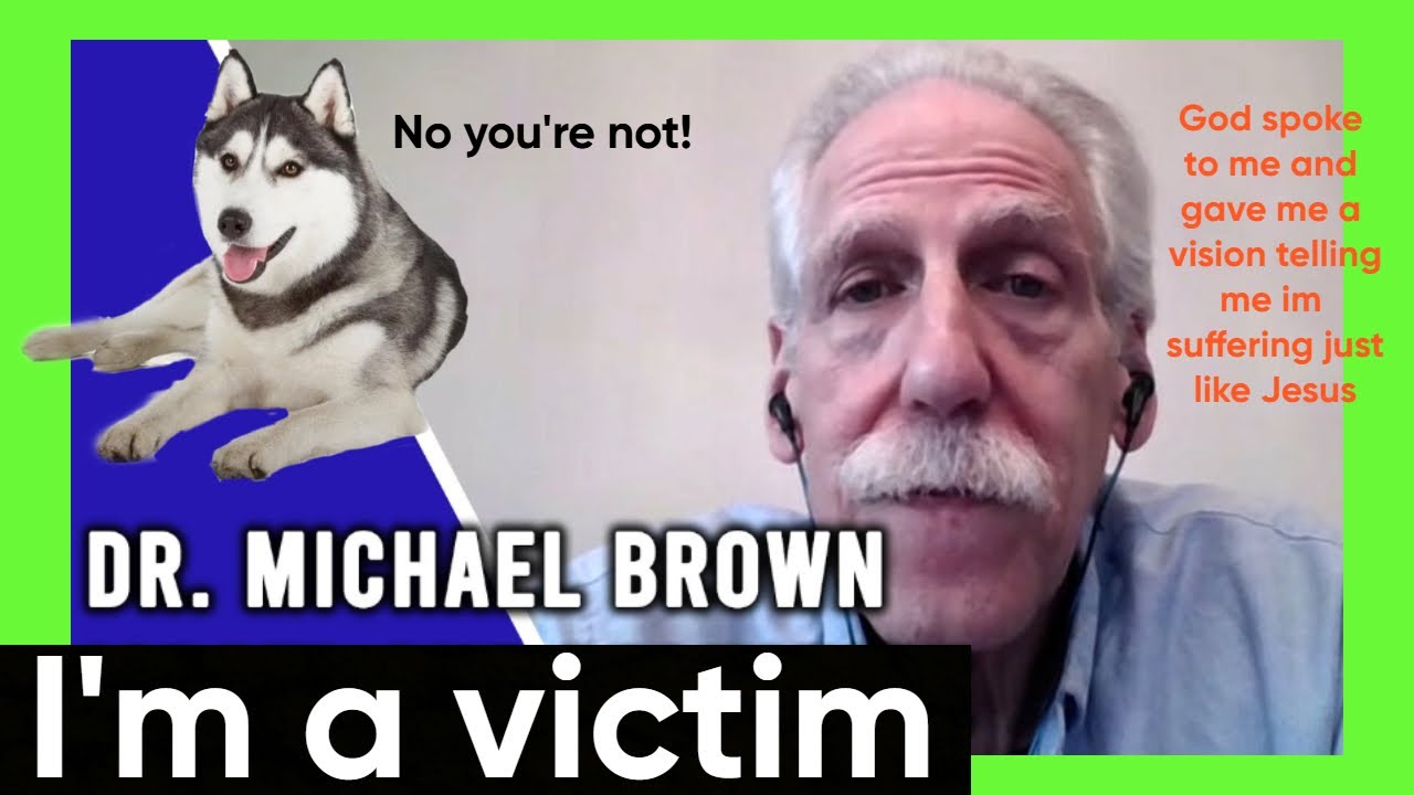 Dr. Michael Brown claims he is a victim / Jesus justified him of assault allegations in vision?