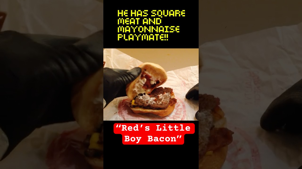 Hungry robot reviews Wendy's Jr.  Bacon Cheeseburger