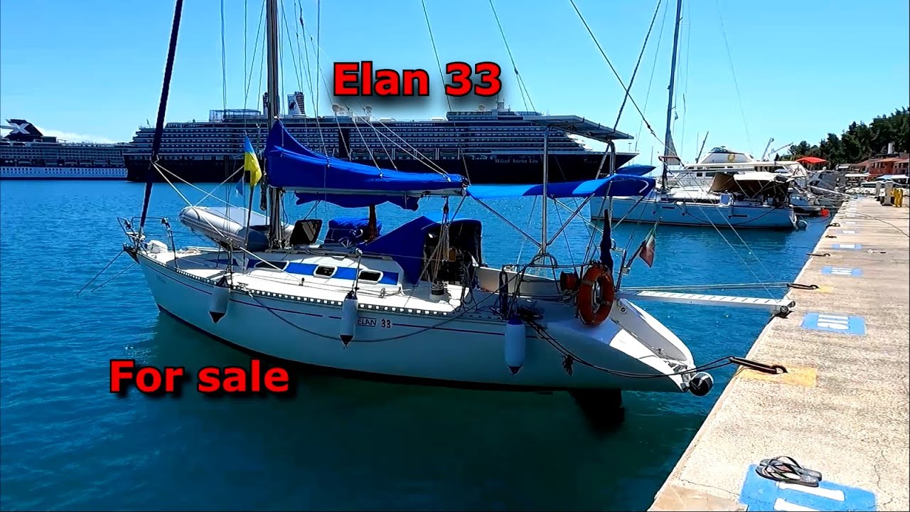 Elan 33 for sale. Лодка на продажу