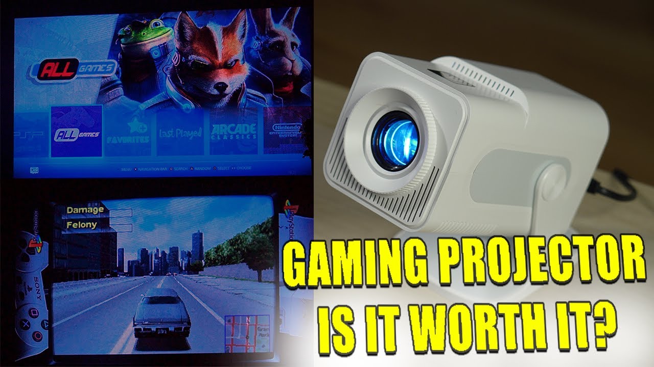 Retro Console Projector HCS350 Review - This Thing Comes With Games, But Is It Any Good?