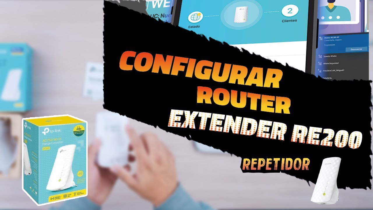 Como CONFIGURAR Router Tp-Link RE200 en Modo REPETIDOR (Paso a Paso)