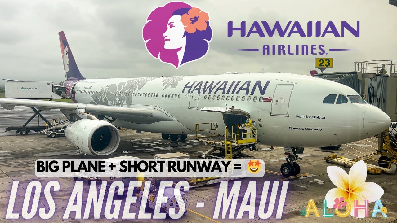 Hawaiian Airlines A330-200 | Los Angeles - Kahului | Hawaiian Airlines Economy Class | Trip Report