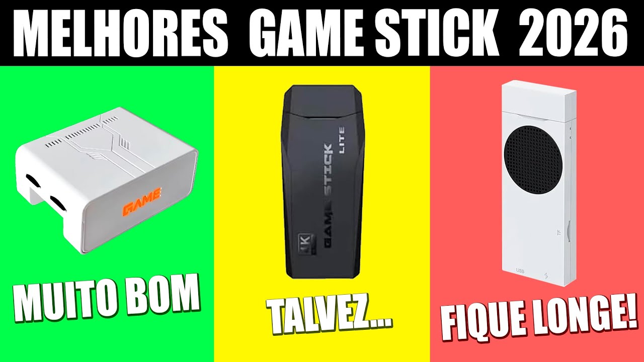 Os 10 Melhores Game Stick BARATOS para 2026