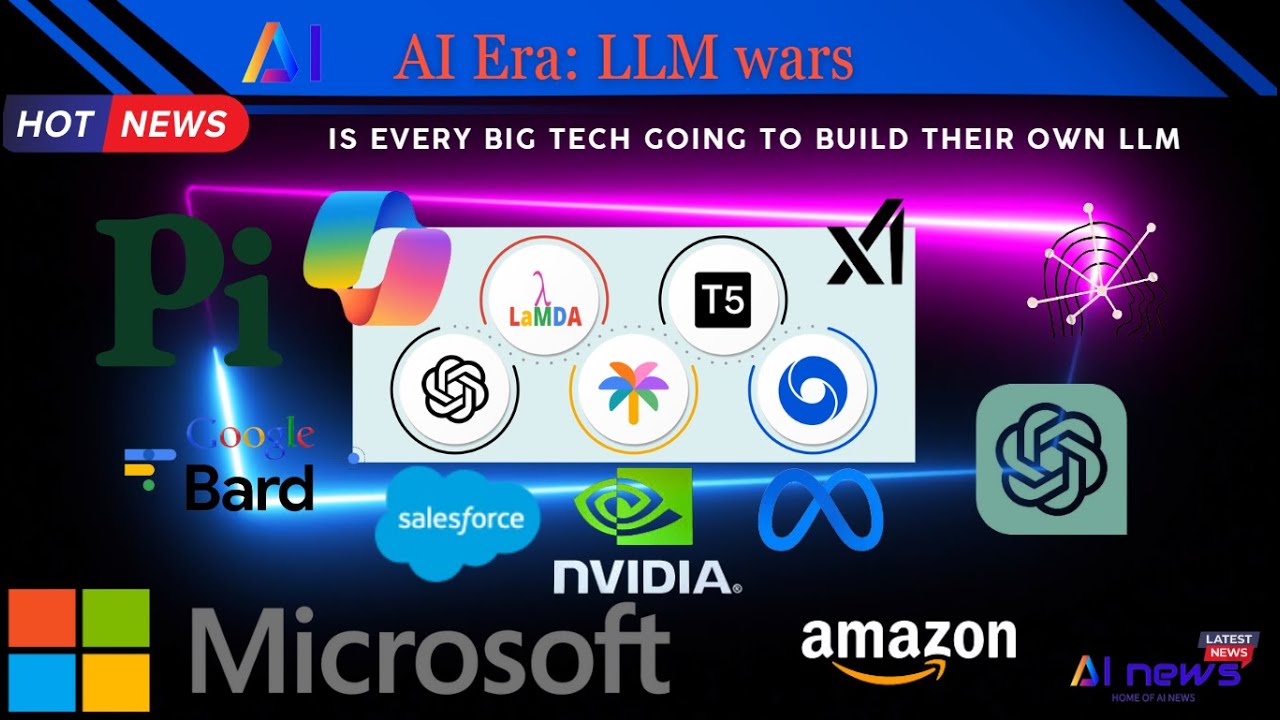 Age of AI: LLM wars. Big Tech race to build their own AI brain. Will AGI be achieved soon?