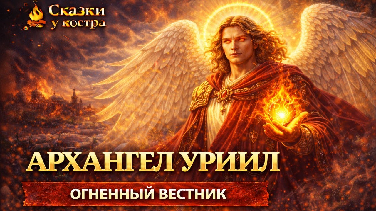 🔥 АРХАНГЕЛ УРИИЛ — хранитель света и тайного знания | Небесная легенда