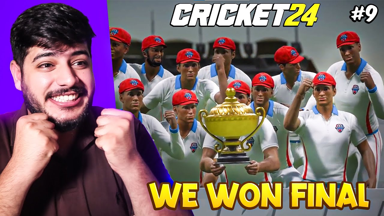 Champions! Winning the Final in Cricket 24 Career Mode! #9