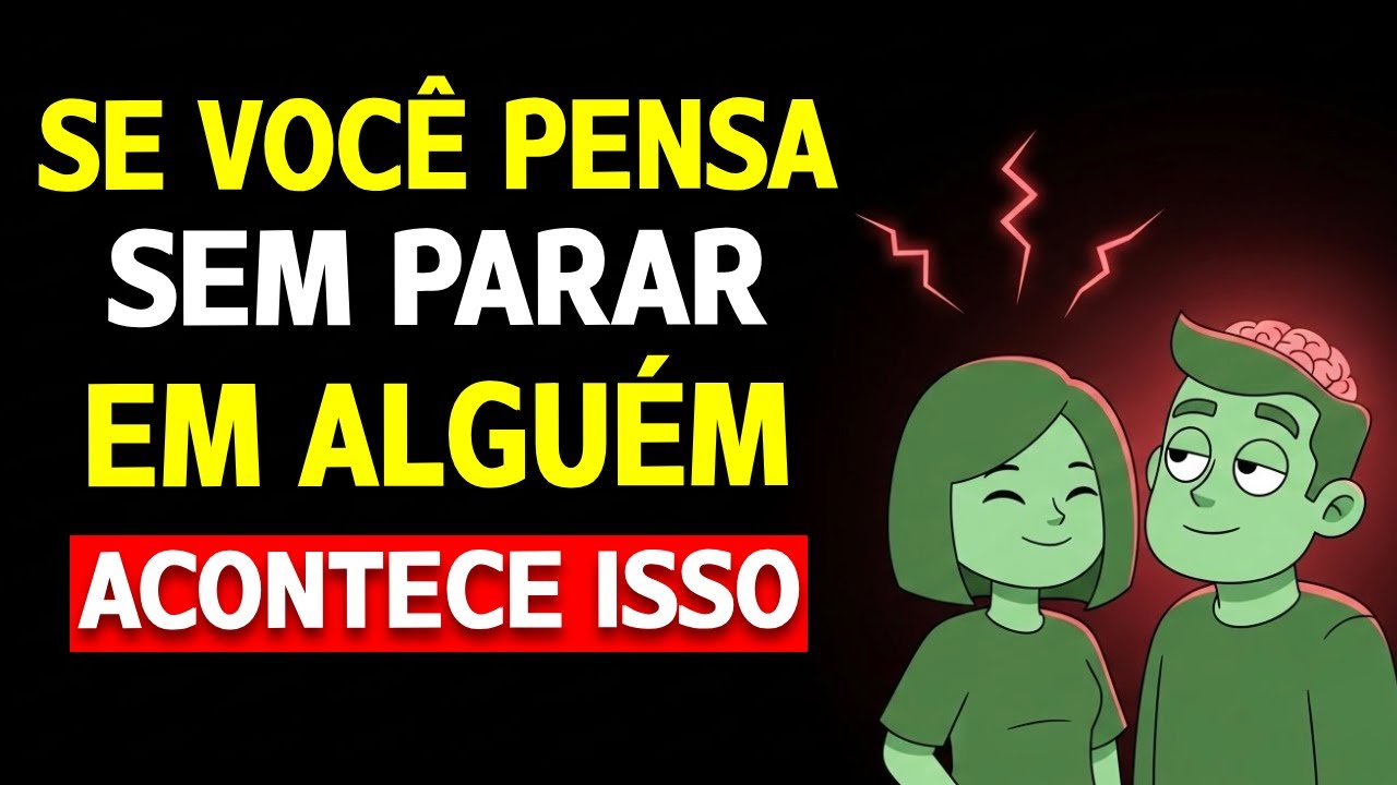Quando você PENSA sem parar nessa pessoa, é isso que ela sente imediatamente