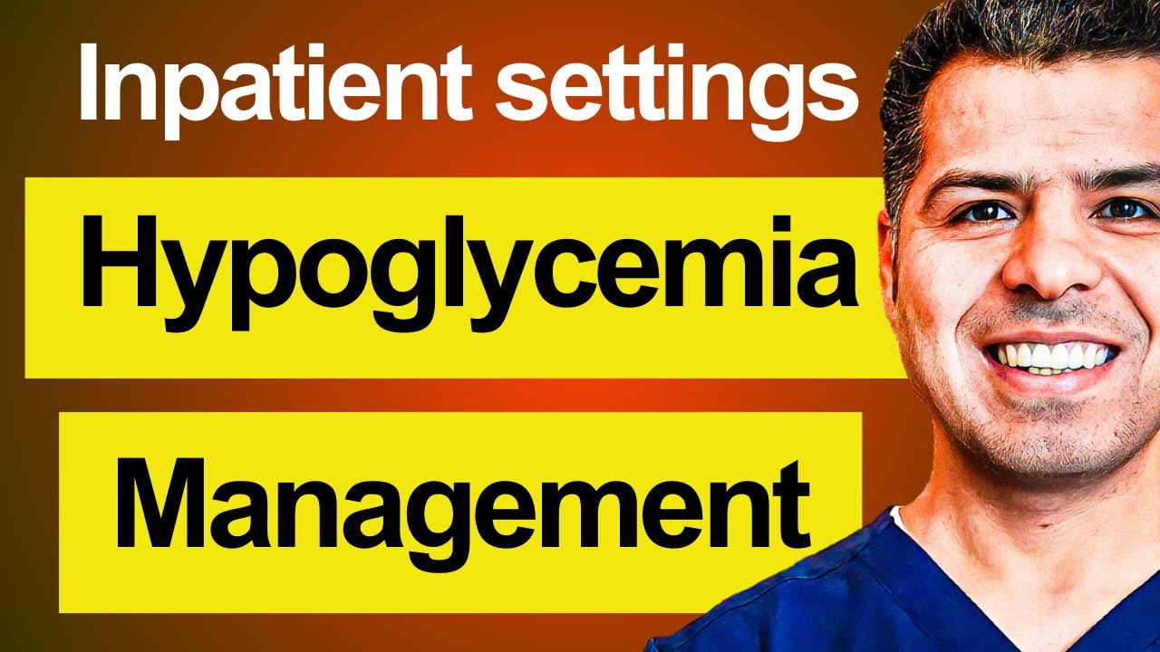 Hypoglycemia management explained clearly.