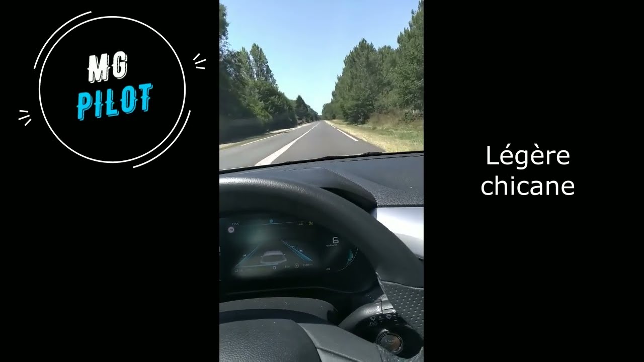 MG pilot, test conduite niveau 2 sur MG 5, part 1