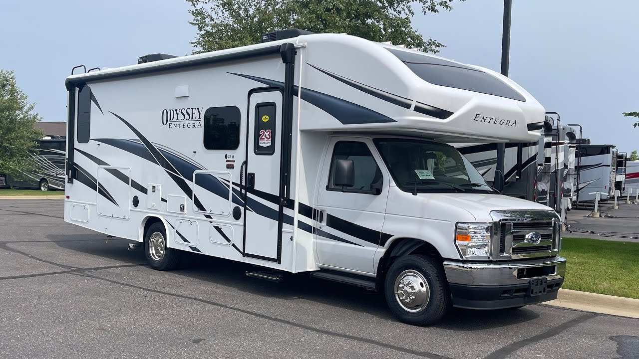 Class C Motorhome For Couples with TRANSFORMING Murphy Bed!