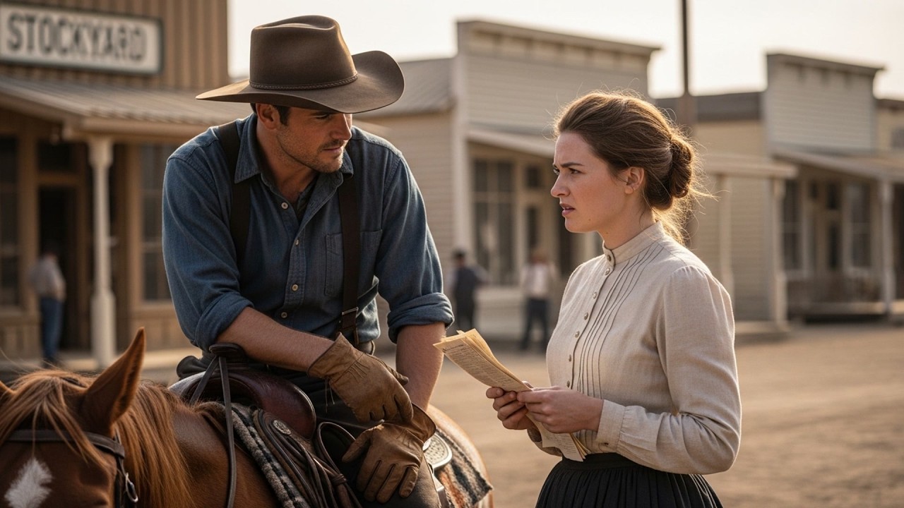 She Was Laughed At For Wanting To Brand Her Own Cattle, The Cowboy Taught Her And Respected Her Mark