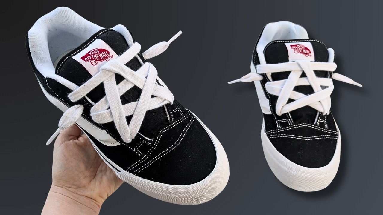 Как зашнуровать кеды Vans Knu School (Лучший способ!)