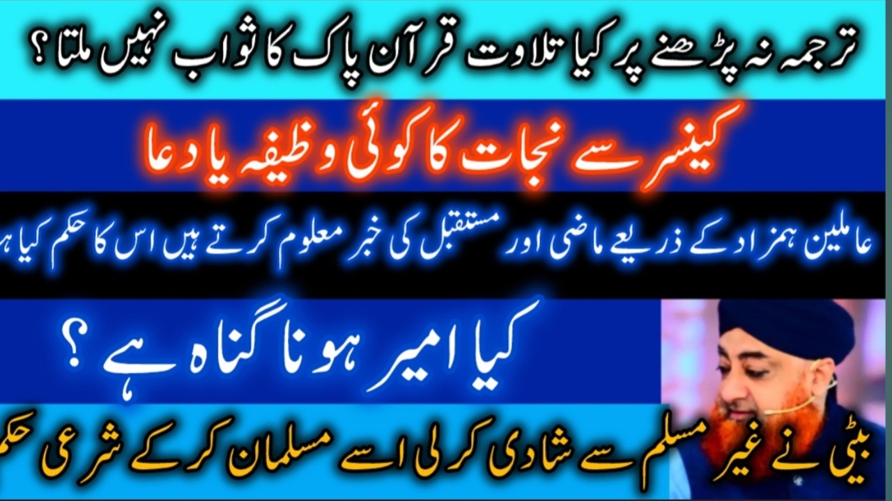 Mufti Akmal | Ahkam e Shariat | Dua | Islamic Info | Islamic Q/A | Allahu Samad Allah is Eternal