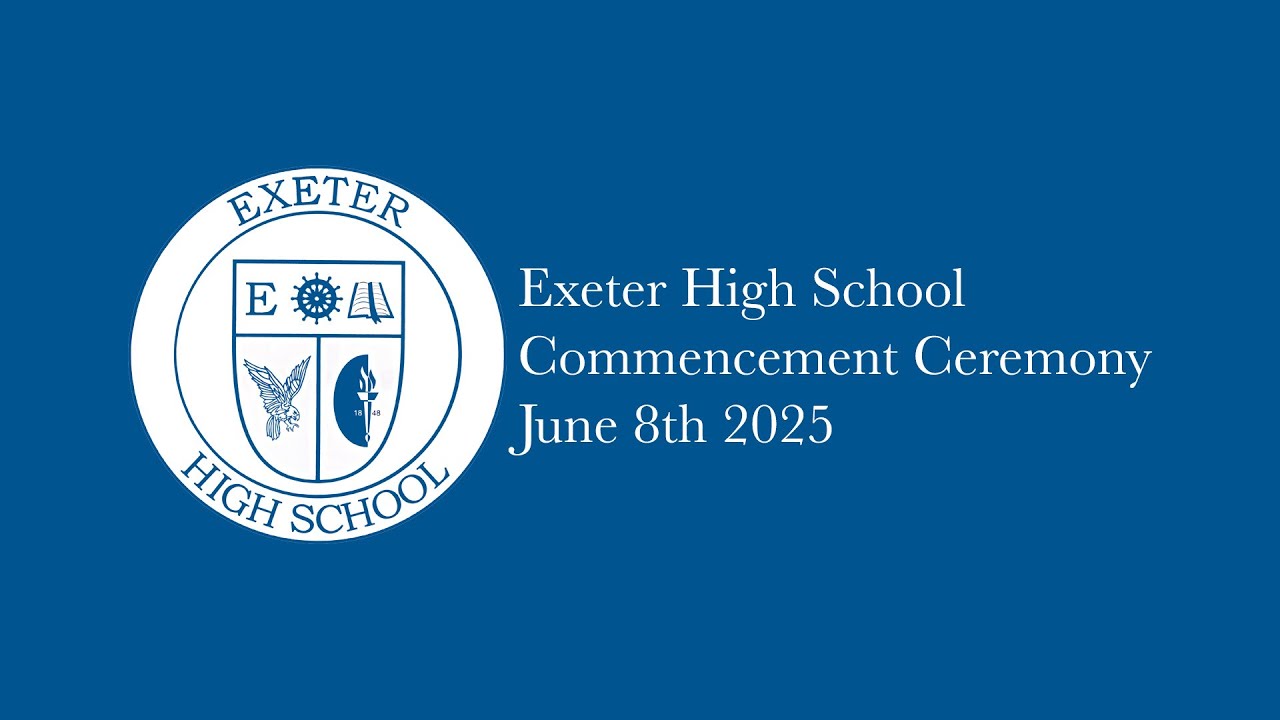Exeter High School Commencement Ceremony June 8th 2025