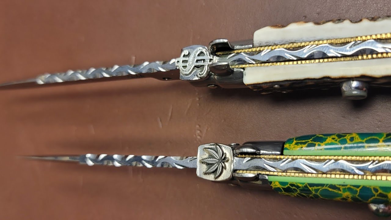 CUSTOM ITALIAN SWITCHBLADE SET - Wright Bladeworks