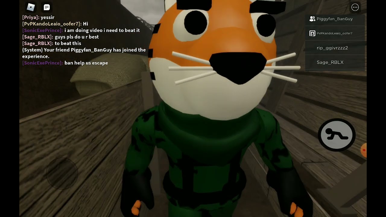 New piggy book 2 Tigry character focus chapter breakout!!!!!!