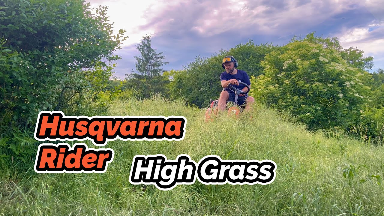 Husqvarna Rider Extreme High Grass Mowing