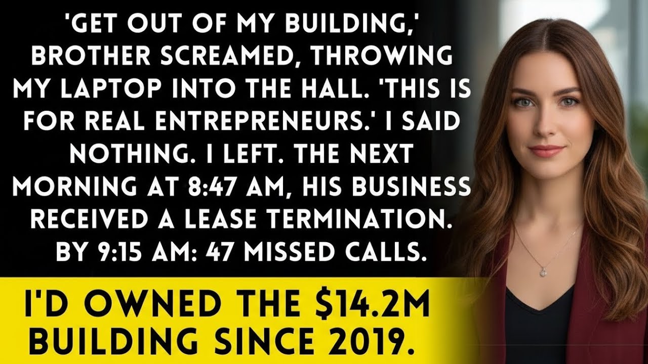 Brother Kicked Me Out Of 'His Office' - By 9:00 AM, His Company Had No Lease