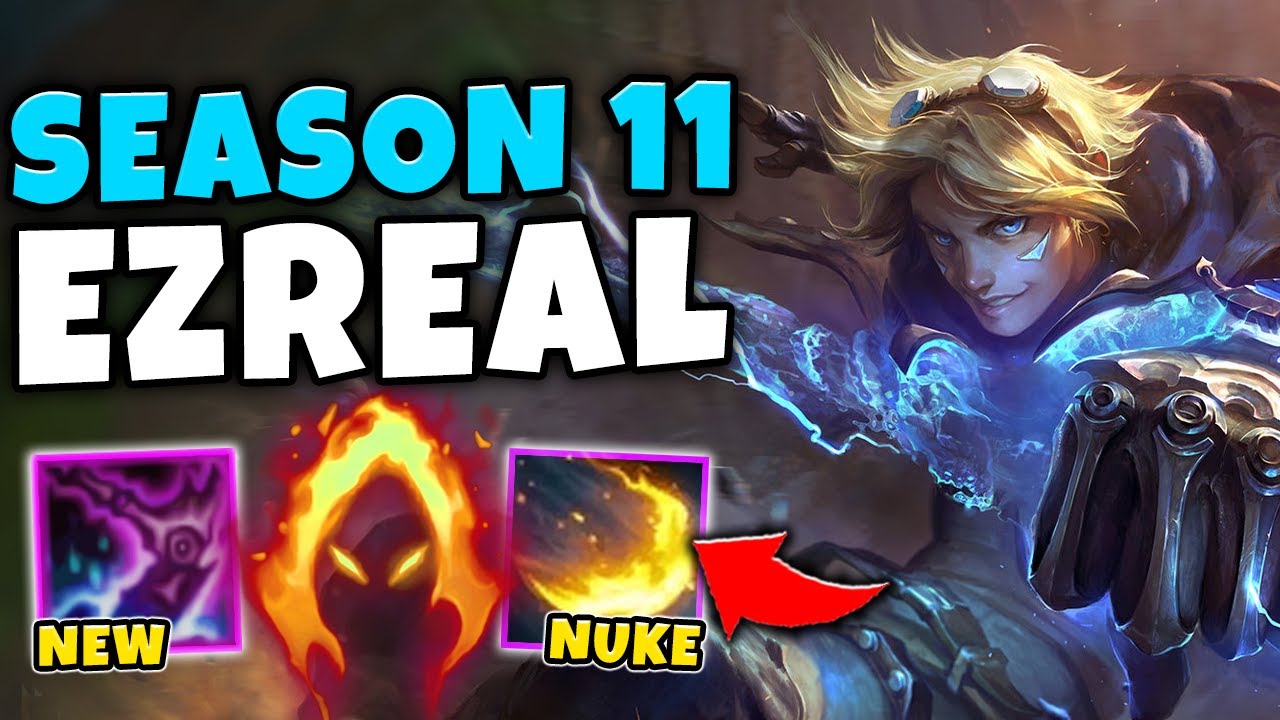 DOUBLE HARVEST AP EZREAL IS TOO FUN IN SEASON 11! ALL SPELLS NUKE - League of Legends