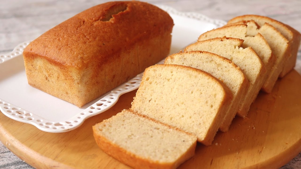 บัตเตอร์เค้กกล้วยหอม BANANA Butter Cake  l ครัวป้ามารายห์