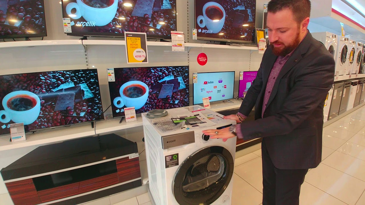 820 kmw Arçelik Çamaşır Kurutma Makinesi - Sererek Kurutma Özellikli