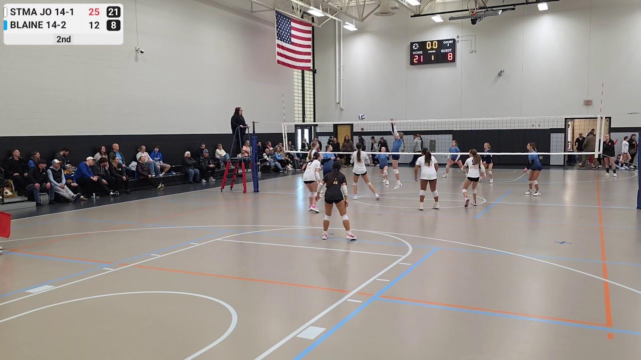 Game #3 - STMA JO 14-1 vs Blaine 14-2