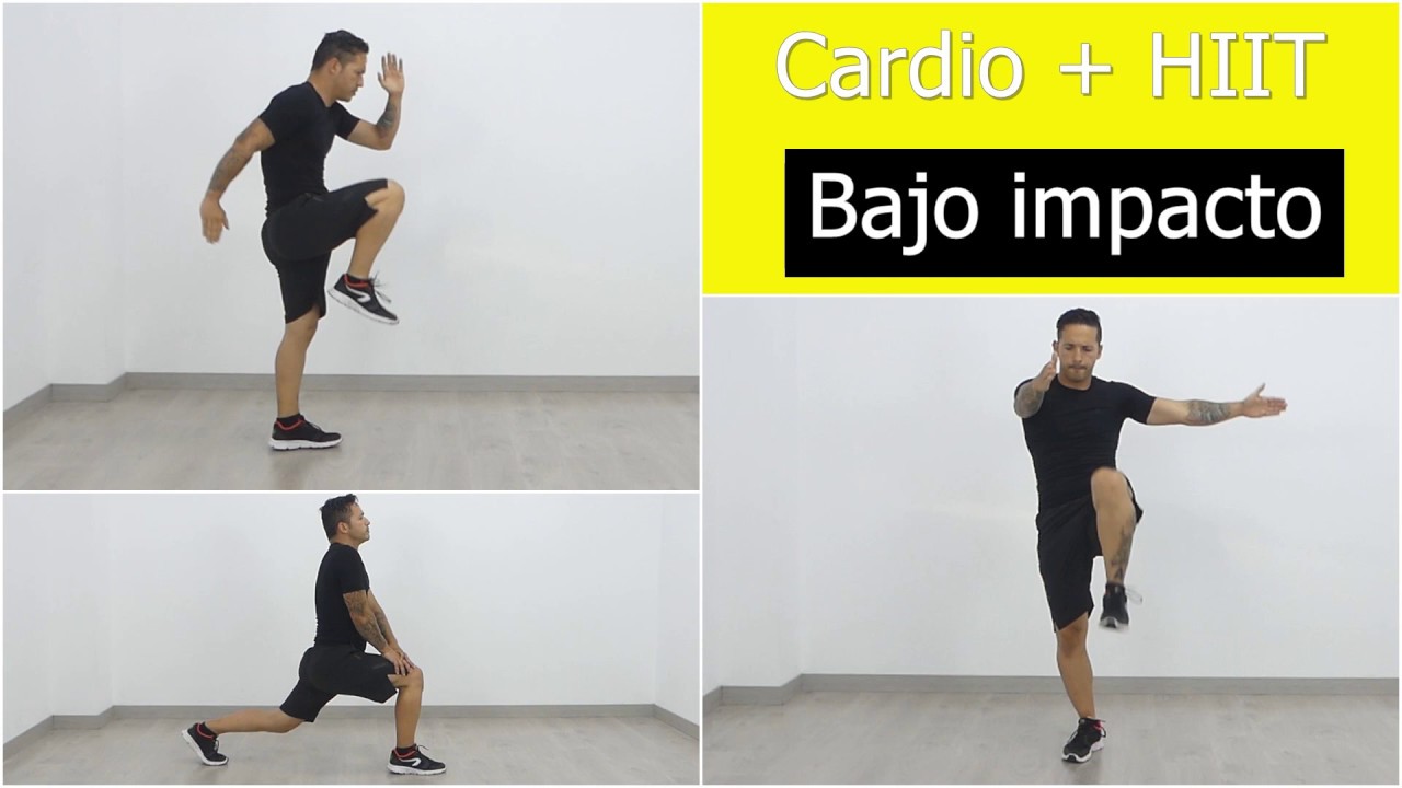 Quemar grasa en abdomen y piernas - Abdominales de pie + HIIT bajo impacto ¡Sin ruido!
