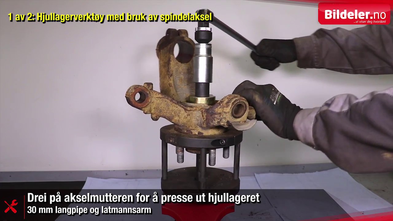 Audi, Ford, Mazda, Skoda, Volvo, VW: Hvordan bytte hjullager foran, 
