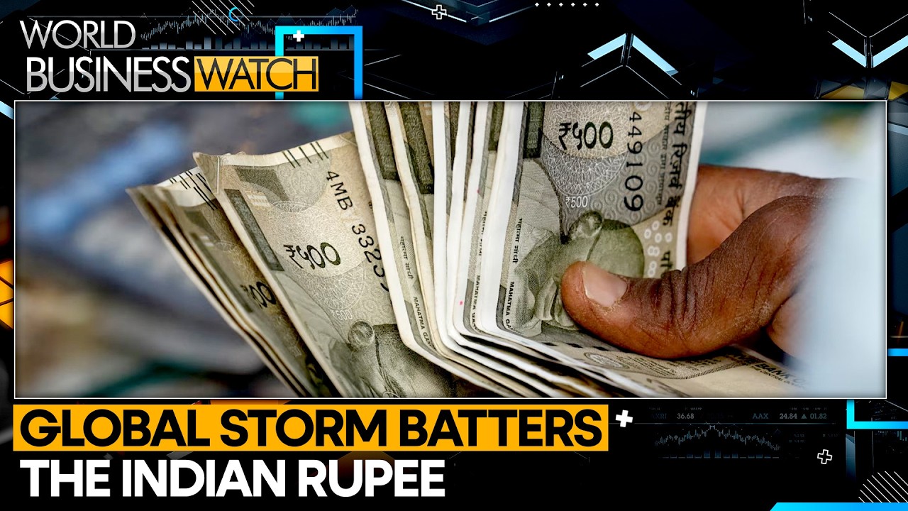 Rupee Hits 96/$ for First Time Ever | World Business Watch | WION
