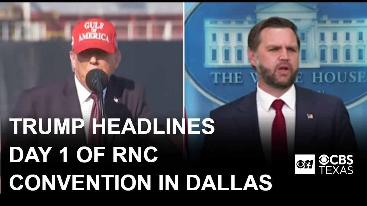 President Trump to headline day 1 as Republican midterm convention begins in Dallas