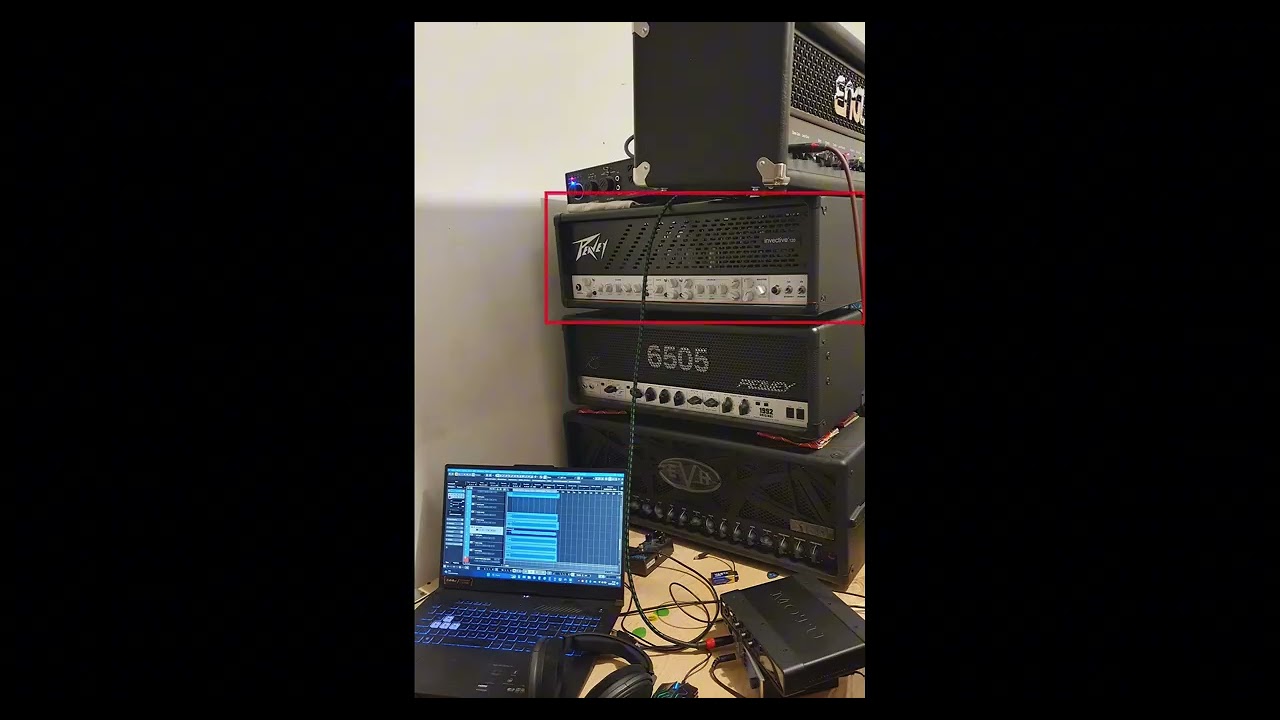 Peavey Invective VS Peavey 6505 1992 Original