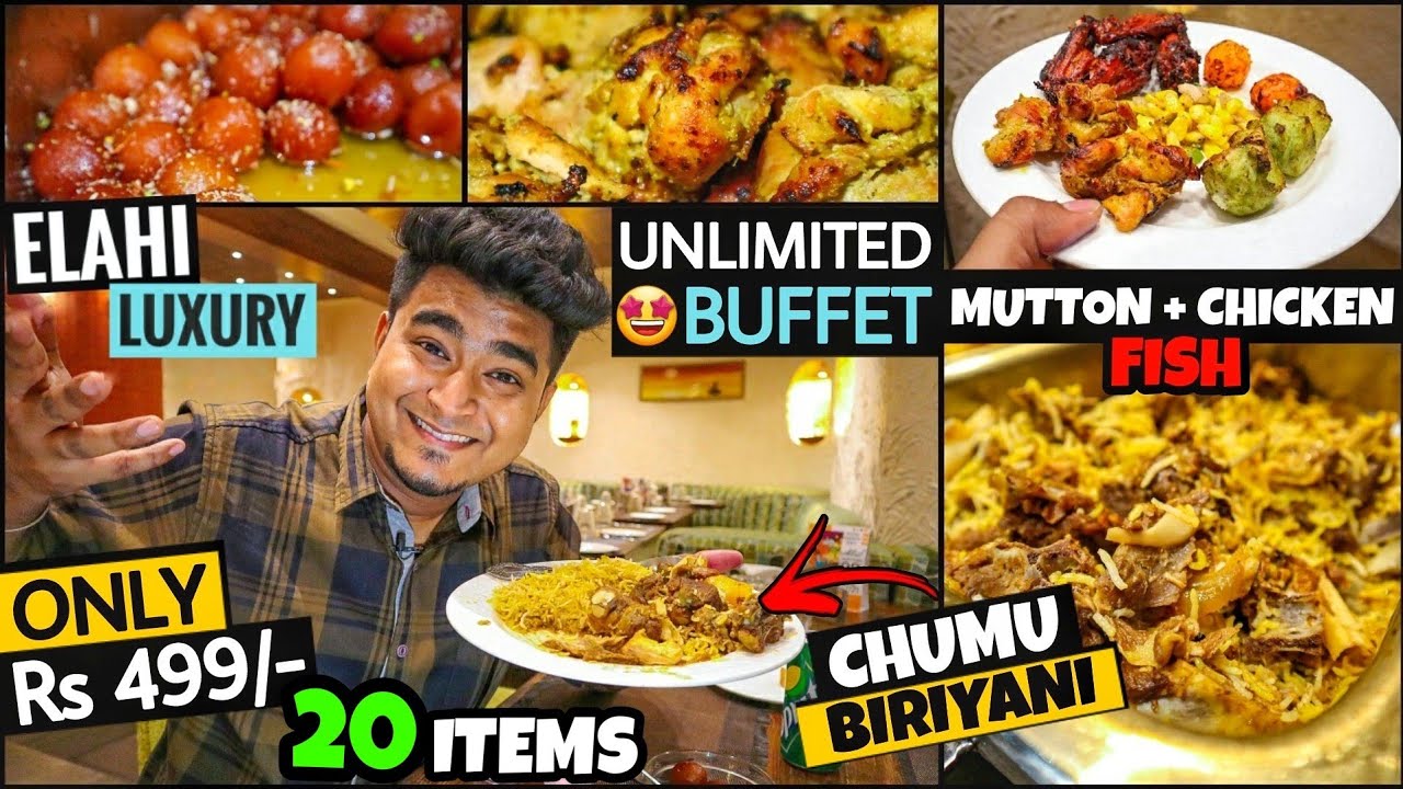 ₹499 DIYE ₹2500 TAKAR খেলাম !!☺| UNLIMITED BUFFET | Elahi Luxury Dinning buffet | Buffet in Kolkata