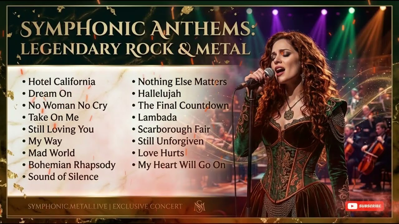 Emotional Metal Orchestra 💔 Sad & Beautiful Female Vocal