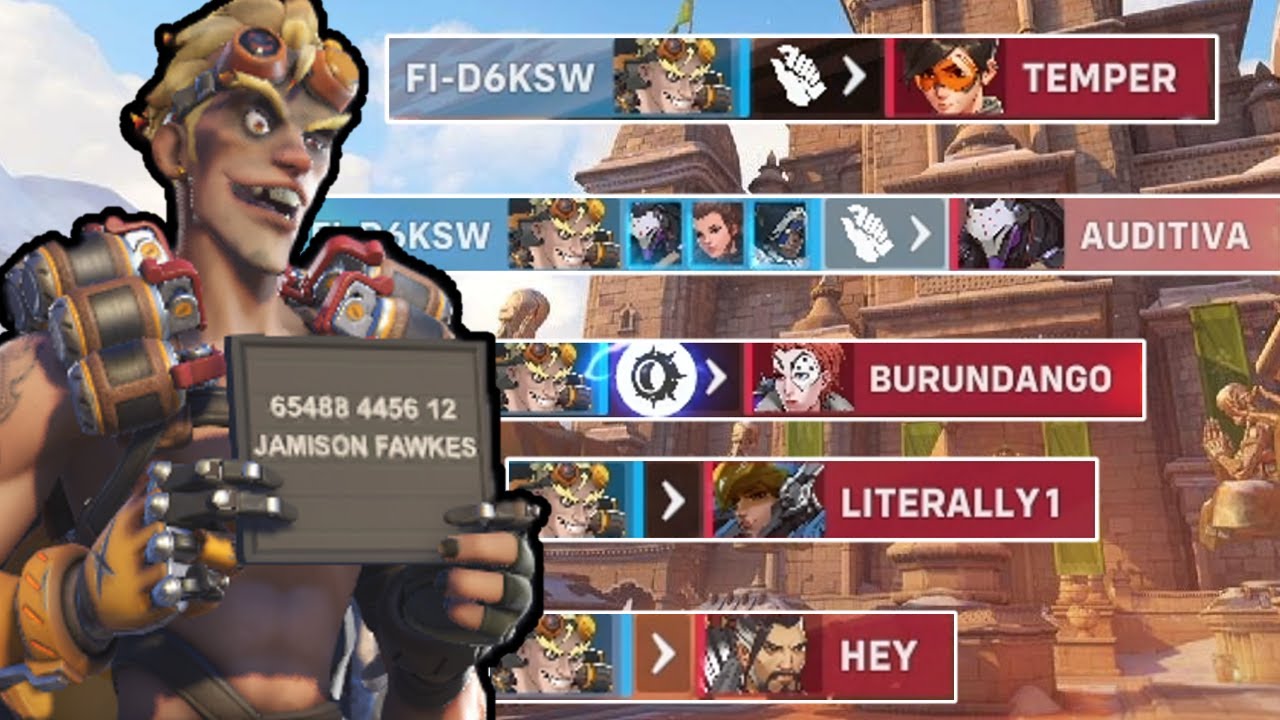 What The Top 500 Junkrat Experience Looks Like...