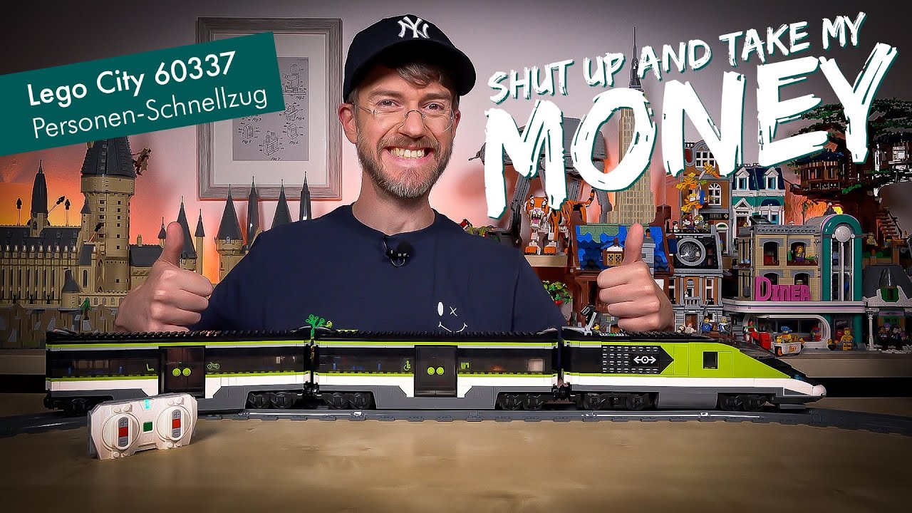 Der Preis spielt keine Rolle? Lego City 60337 Personen-Schnellzug