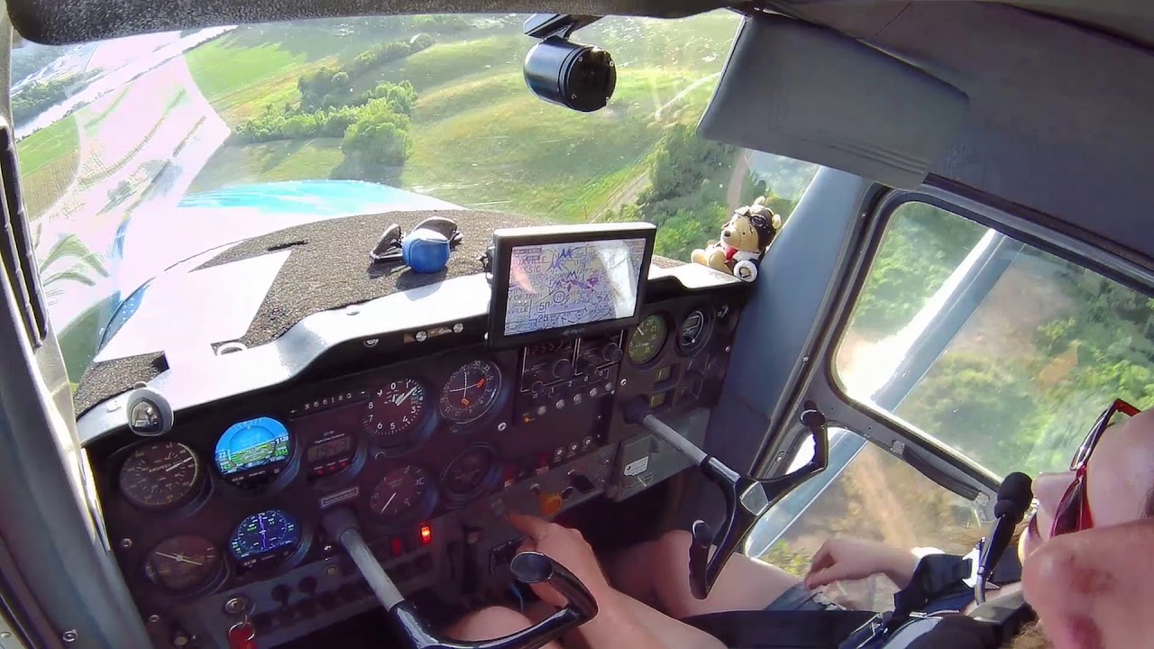 Bad Wind Shear On Final Approach! Cessna 150