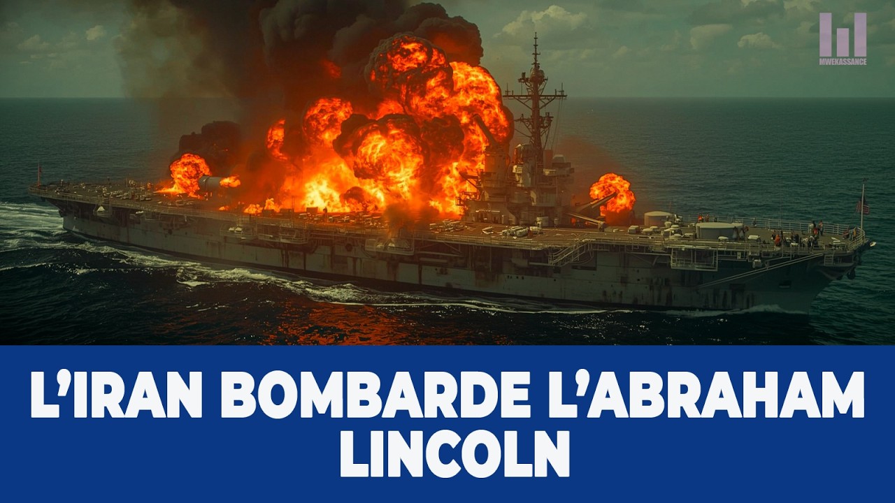 L’IRAN BOMBARDE  UN NAVIRE DE GUERRE AMÉRICAN?