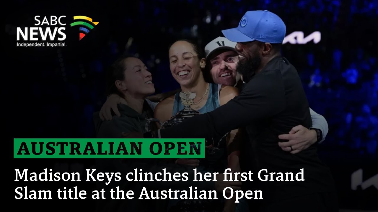 Madison Keys clinches her first Grand Slam title at the Australian Open