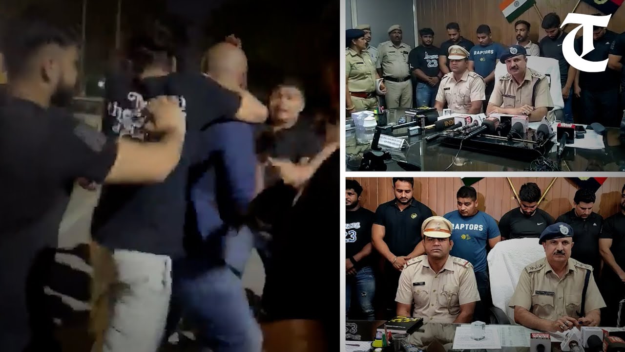 ACP Preetpal Singh addresses media over arrest of bouncers accused of brawl outside Gurugram&rsquo;s club