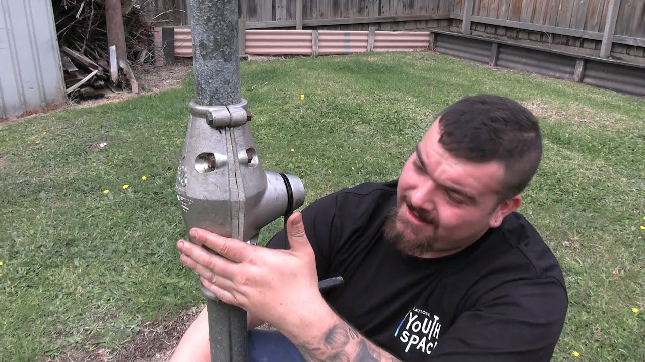 DIY: pulling apart a clothesline