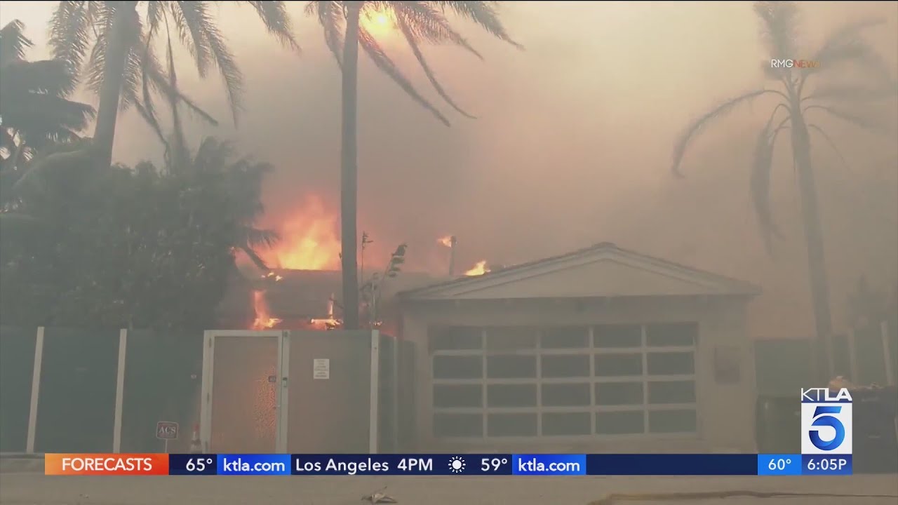 L.A. Fire Department facing criticism over initial wildfire response