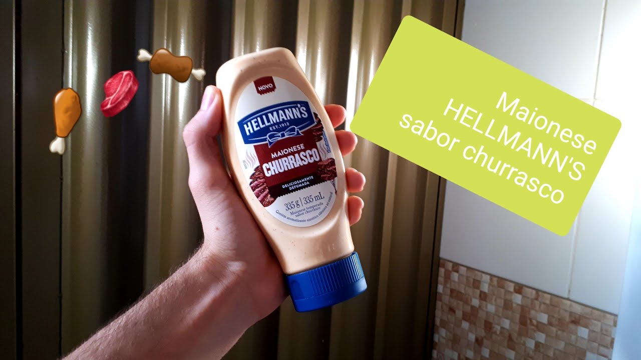 A NOVA MAIONESE DA HELLMANN'S DE CHURRASCO - Será que gostei e boa